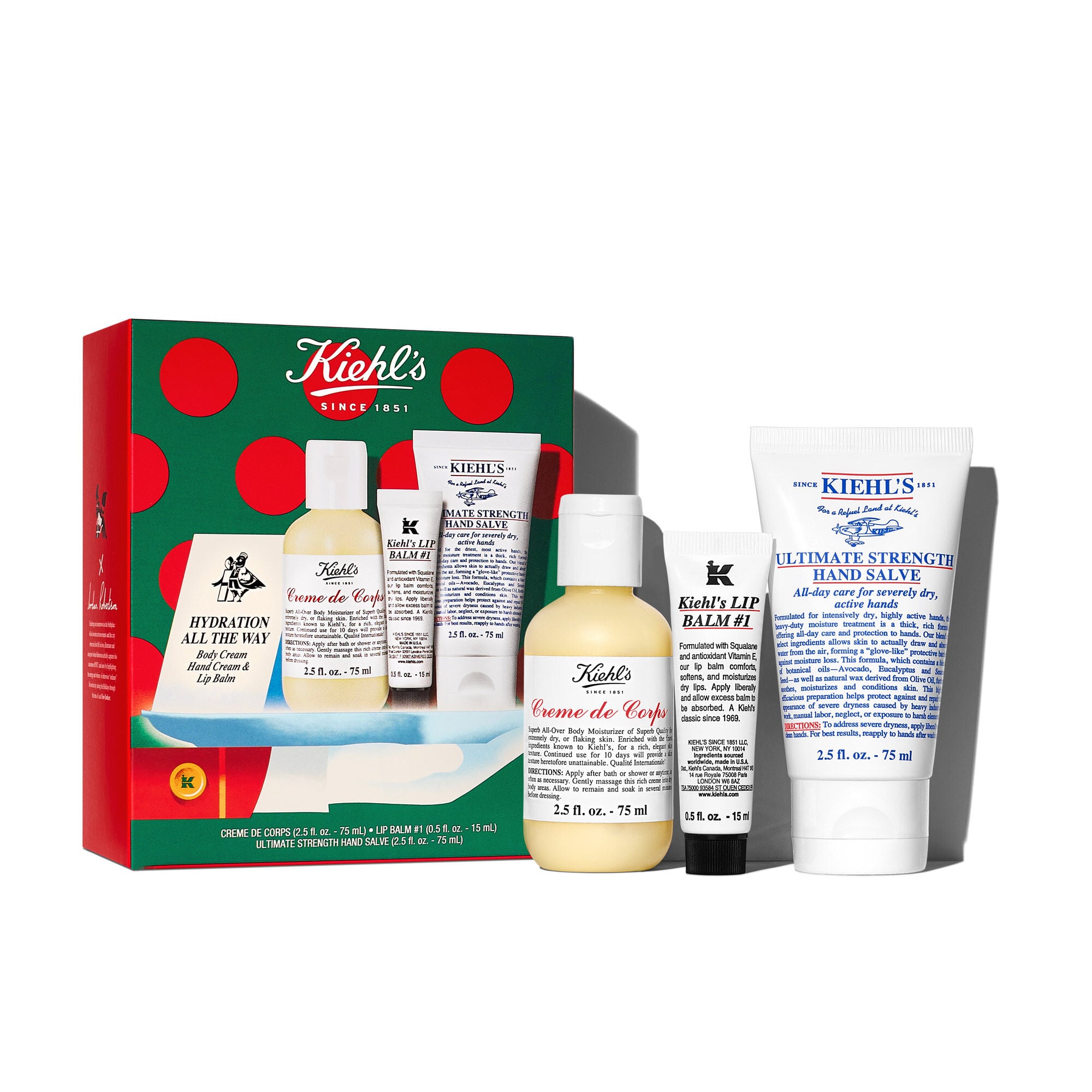 Hydration All The Way Holiday 2026 Body Care Set | Kiehl's